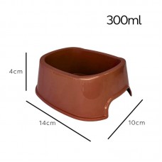 99966 - COMED PLAST QUADRADO 300ML CHOC