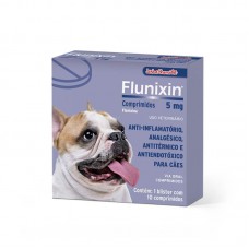 71205 - Anti-inflamatorio flunixin 5mg com 10 comprimidos - Chemitec