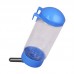 Bebedouro plastico simples automatico azul 400ml - Savana - 19x8x6,5cm