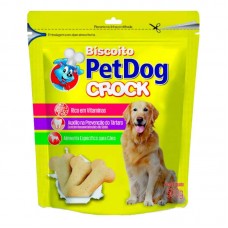 73748 - Biscoito para cães crock tradicional 500g - Pet Dog 