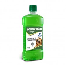 76008 - Shampoo antipulgas e carrapatos dugs 500ml - World Veterinaria - 22x5x8,5cm 