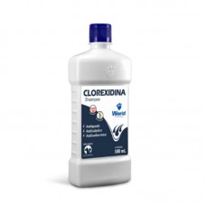 76010 - Shampoo Clorexidina Dugs 500ml - World Vet - 22x5x8,5cm
