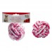 Brinquedo corda bolinha rosa morango - Savana - 6cm 