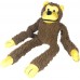 Brinquedo de Pelúcia Macaco - Chalesco - MEDIDAS: A42CM X L60CM