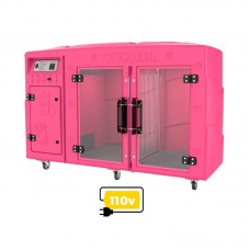 77924 - Maquina Secar Rotomoldada Pink 110V - Kyklon - 157,5x68x103,5cm 