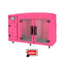 77925 - Maquina  Secar Rotomoldada Pink 220V - Kyklon - 157,5x68x103,5cm 