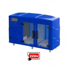 77926 - Maquina secar rotomoldada azul 220V - Kyklon - 157,5x68x103,5cm 