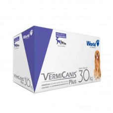 79924 - Vermifugo vermicanis 2,4g display - World Veterinaria - até 30kg