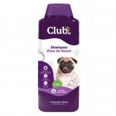 83179 - Shampoo Oleo de Neem 750ml - Club Dog Clean 