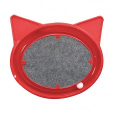 83238 - Brinquedo Plastico Super Cat Relax - Vermelho - Furacao Pet - MEDIDAS: C44XL40XA5CM 