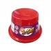 Comedouro plastico super cat vermelho 200ml - Furacao Pet - MEDIDAS: L21XC21XA10CM 