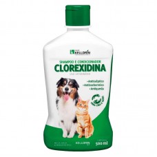 86276 - Shampoo Clorexidina para Cães e Gatos - Kelldrin - 500 ml