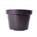 Vaso plastico PF-11 preto 300ml - Big Plast - 11x8cm 