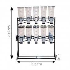 88171 - MOVEL DISPENSER DURABOX STAND 10/40L PR P*0