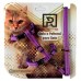 Conjunto peitoral e guia nylon para gato femea M - Pet Repasse - 20cmx20mm