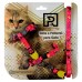Conjunto peitoral e guia nylon luxo para gato femea M - Pet Repasse - 20cmx20mm