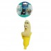 Brinquedo Vinil Banana Feliz - Club Pet - MEDIDAS ALT: 5CM - COMP:14CM