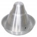 Bebedouro aluminio conico aves 700ml - Avipet - 16x19x19cm 