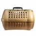 Caixa de Transporte Goldmaxx N1 Gold/Preto - Club Pet Maxx - A27,8 X C44 X L30,8 cm