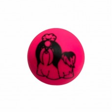 89827 - Brinquedo vinil bola emotion com figuras diversas - Luna & Arreche - MEDIDAS:6X12X17CM