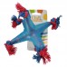 Brinquedo vinil estrela 3D com corda - Club Petgrows - 25cm