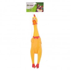 89891 - Brinquedo vinil galinha sonora G - PetMart - 41cm