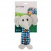 Brinquedo pelucia elefante - PetMart - 16cm