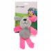 Brinquero pelucia cachorro rosa - PetMart - 19cm