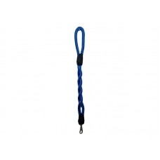 89976 - Guia corda trançada azul - Pet Repasse - 40cmx16mm