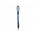 Guia corda trançada azul - Pet Repasse - 40cmx16mm