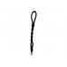 Guia corda trançada preto - Pet Repasse - 60cmx16mm