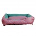 Cama Retangular Luxo Europa M - Club Coleiras - 15x54x40cm