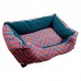 Cama Retangular Luxo Europa G - Club Coleiras - 15x64x48cm