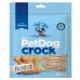 Biscoito para cães Crock Filhotes 250g - Pet Dog - ENRIQUECIDO COM VITAMINAS E MINERAIS