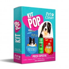 90500 - KIT SH, COND E PERFUME POP PET CLEAN P*3