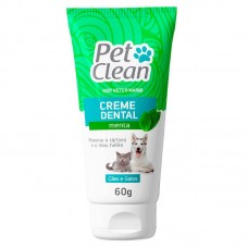 90513 - Creme dental menta Pet Clean 60g - Orba - MEDIDAS:12X4CM