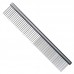Pente Aço Duplo Metal Niquelado - Finapet - 0,5x4x19cm 