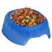 Comedouro Plastico Happy Cat Best Colors Azul - Petmaxx - MEDIDAS: A4XL8,5XC12CM