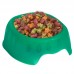 Comedouro Plastico Happy Cat Best Colors Verde - Petmaxx - MEDIDAS: A4XL8,5XC12CM