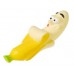 Brinquedo vinil banana feliz - Savana - 13,5x5cm 