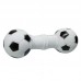 Brinquedo borracha halteres bola futebol - Savana - 16,5x6cm 