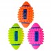 Brinquedo vinil bola futebol americano cores diversas - Savana - 16x6cm 