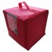 Bolsa de transp Nylon Bag Birds vermelho para passaros/roedores -Club Divert -MEDIDAS:A26XL22XP3,5CM