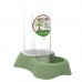 Bebedouro automatico flex gourmet eco verde 650ml - Plast Pet - 24x16x25cm 
