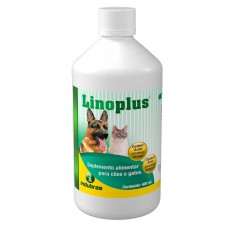91162 - Suplemento Linoplus 400ml - Indubras - Linoplus é um suplemento nutricional