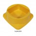 Comedouro plastico Premium 300ml Amarelo - Club Maxx - MEDIDAS:L14,5XA4,5CM