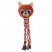 Brinquedo pelucia raposa com corda - PetMart - 3,5x9x30cm 