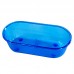 Banheira Plastica Oval P 150ml Azul C/12un - Mr Pet - MEDIDAS:A3,3XL5,6XC11,5CM