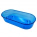 Banheira Plastica oval para Viveiro 600ml C/12un - Mr Pet - MEDIDAS:A4,7XL10XC21CM