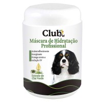 91989 - Mascara Hidratação Profissional Extrato de Chá Verde 490g - Club Dog Clean - MEDIDAS: A12XL8XC8